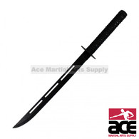 26" Single Full Tang Blade Black Ninja Sword Machete