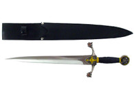 17" Stainless Steel Medieval Dagger