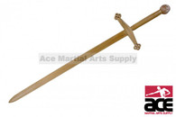 45" Wooden Medieval Practice Claymore Long Sword