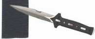 7.5" BOOT KNIFE W/ RUBER HANDL