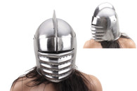 Medieval Knight Helmet: Italian Armor Costume - One Size Fits Most Adult