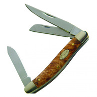 Triple blade stockman pocket knife