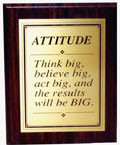 Attitude Plaque