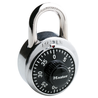 Master Lock No. 1500D 1-7/8in (48mm) Wide Combination Dial Padlock