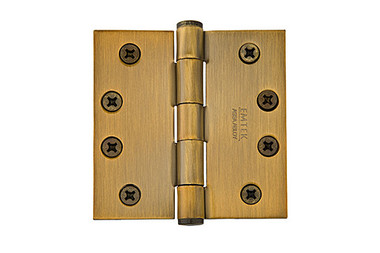 4-1/2" x 4-1/2", Square Corners Heavy Duty Plain Bearing, Solid Brass