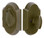 Emtek Sandcast Bronze #1 Style Deadbolt with Flap