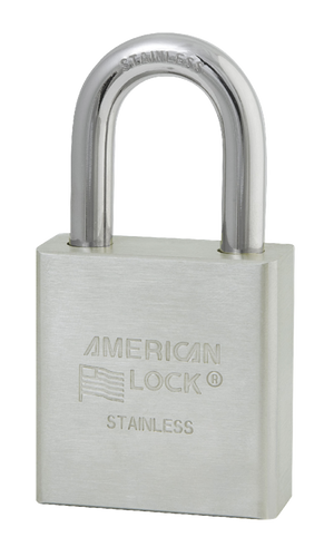 American Lock Solid Stainless Steel A6400 Padlock