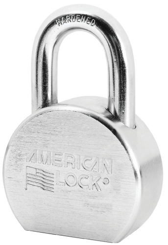 American Lock A706 Solid Steel Round Padlock