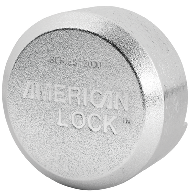 American Lock A2000 Solid Steel Hidden Shackle Padlock