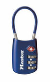 Blue Master Lock TSA-Accepted Combination Locks - No. 4688D Padlock