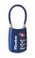 Blue Master Lock TSA-Accepted Combination Locks - No. 4688D Padlock