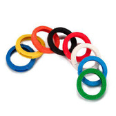 Key Identification Assortment, 200 rings in 8 colours - Std. Pak 1