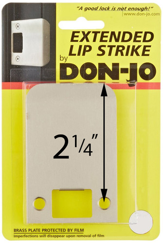 Don-jo EL 125, 2-1/4" Extended Lip Strike