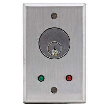 Camden CM-1100 Key Switches  **CM-1100 photo shown with optional LED*  *Mortise Cylinder Sold Separately**