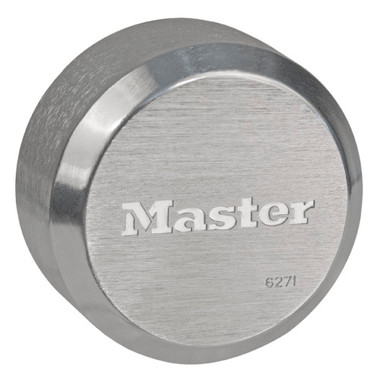 Master Lock 6271 Hidden Shackle Rekeyable Puck Padlock