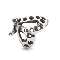 Dancing Butterfly Bead sterling silver