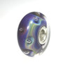 Azure Bubbles Trollbeads Glass bead