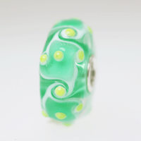 Green Unique bead