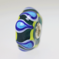 Blue & Green Unique Bead