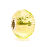 Lime Prism Glass Trollbeads