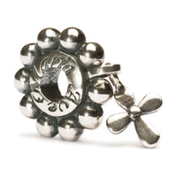 Rosary Sterling Silver Trollbeads with a cross