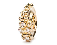 gold diamond beads