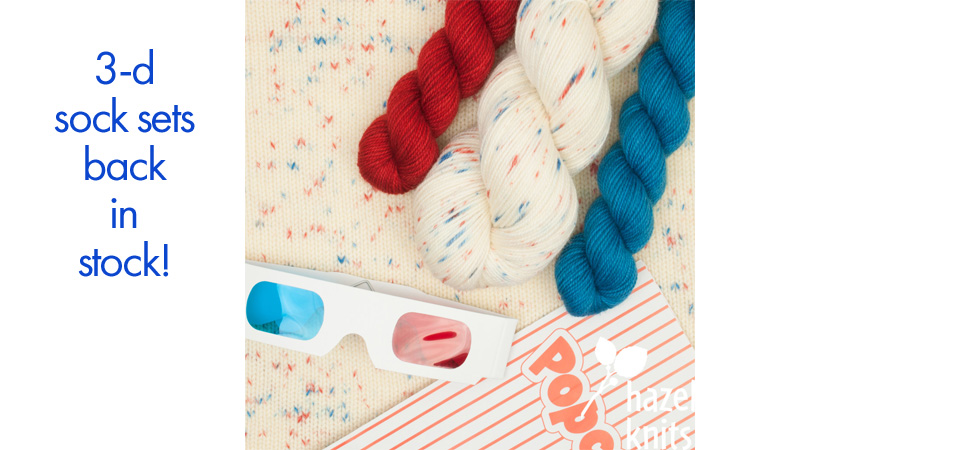 Seattle Mariner's Inspired Yarn Set - Artisan Sock - Hazel Knits Store