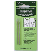 Darning Needles with Latch Hook Eye - set of 2