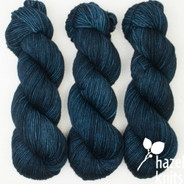 Starry Night Cadence with Cashmere - skein is split into two skeins due to a knot/join. 190 yards