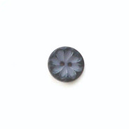 Gray Groovy Flower 15MM