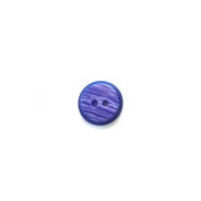 Plastic Purple Striations Round - 15MM - Pack of 12