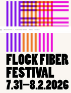 Showroom closed July 31 - August 4, 2026 for Flock Fiber Festival