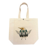Little Birdie Canvas Small Tote by Potluck Press