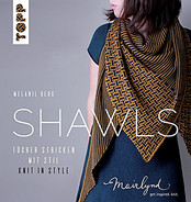 Shawls: Knit in Style by Melanie Berg - hardcover book
