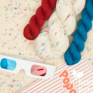 Summertime 3-D set - Artisan Sock (seasonal colorway)