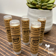 Lip Balm - Fresh Pear and Coconut, by Tuft Woolens