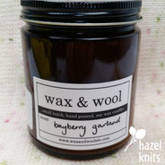 Bayberry Garland Candle by Wax & Wool