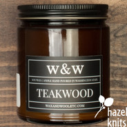 Teakwood Candle by Wax & Wool