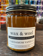 Cardamom Vanilla Candle by Wax & Wool
