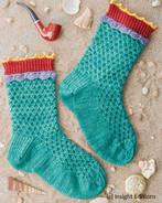 Ariel Socks kit (pattern in Knitting with Disney) 
