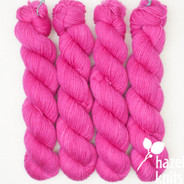 Totally Pink Artisan Sock - 133 yard mini