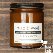 Palo Santo Candle by Wax & Wool