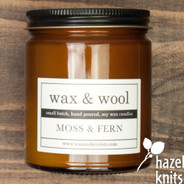 Moss and Fern Candle by Wax & Wool