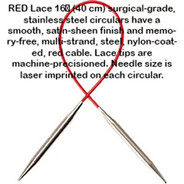 24" Circular Knitting Needles - ChiaoGoo Lace