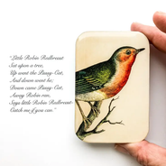 Robin Notions Tin - Large Size - by Firefly Notes