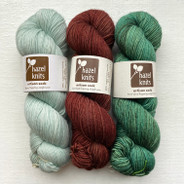 Grab Bag 52 - Artisan Sock, set of three (may contain one-of-a-kind, non-repeatable colors OR discontinued colors)