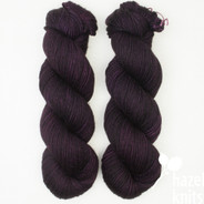 "Studio Outtakes" one of a kind, deep purple - mixed batch, Cadence with Cashmere