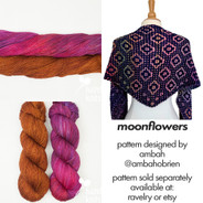 Moonflowers 4, by Ambah (pattern available separately)