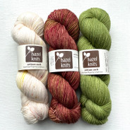 Grab Bag 67 - Artisan Sock, set of three (may contain one-of-a-kind, non-repeatable colors OR discontinued colors)