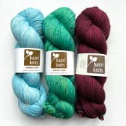 Grab Bag 90 - Artisan Sock, set of three (may contain one-of-a-kind, non-repeatable colors OR discontinued colors)